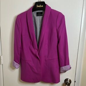 Women's Purple Blazer